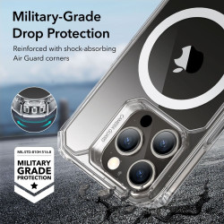 ESR Air Armor HaloLock - Διάφανη Ανθεκτική MagSafe Θήκη Apple iPhone 15 Pro Max - Clear (4894240178249)