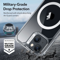 ESR Air Armor HaloLock - Διάφανη Ανθεκτική MagSafe Θήκη Apple iPhone 15 Plus - Clear (4894240173688)