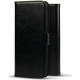 Rosso Element 2 in 1 - PU Θήκη Πορτοφόλι Apple iPhone 15 Plus - Black (8719246401398)