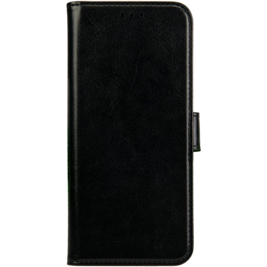 Rosso Element PU Θήκη Πορτοφόλι Apple iPhone 15 Pro Max - Black (8719246401237)