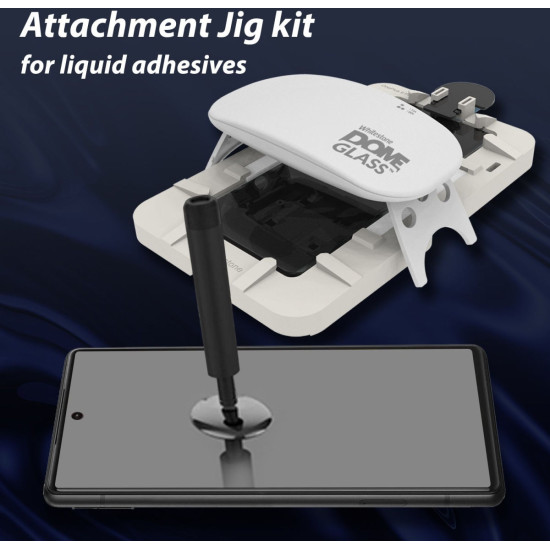 Whitestone Dome Glass - Liquid Optical Clear Adhesive & Installation Kit - Σύστημα Προστασίας Οθόνης Google Pixel 7 & 1 x Μεμβράνη Κάμερας - 2 Τεμάχια (8809365407323)