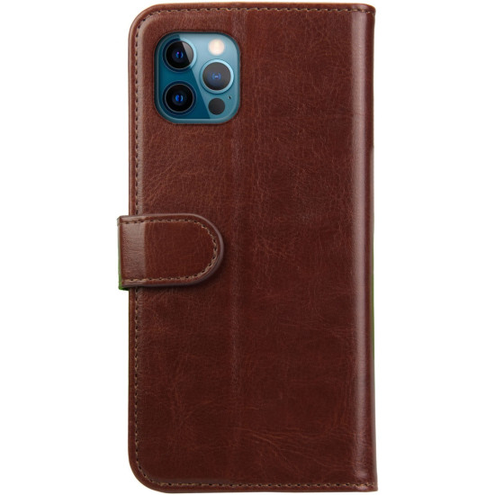 Rosso Element PU Θήκη Πορτοφόλι Apple iPhone 12 Pro Max - Brown (8719246252341)