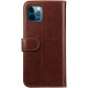 Rosso Element PU Θήκη Πορτοφόλι Apple iPhone 12 Pro Max - Brown (8719246252341)
