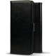 Rosso Element PU Θήκη Πορτοφόλι Apple iPhone 15 Plus - Black (8719246401213)