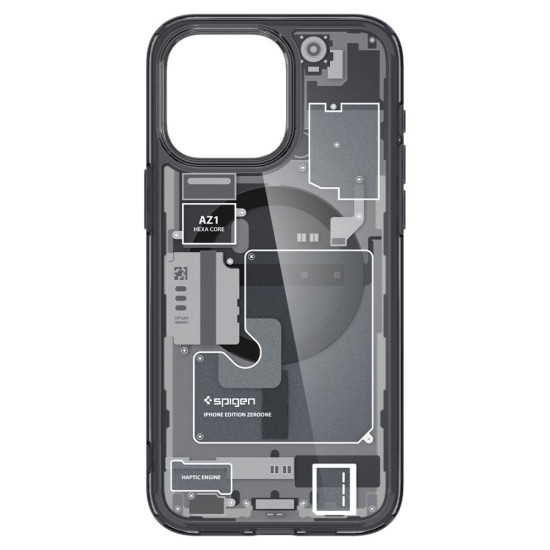 Θήκη Apple iPhone 15 Pro Max - Spigen Ultra Hybrid MagFit με MagSafe - Zero One (ACS06582)