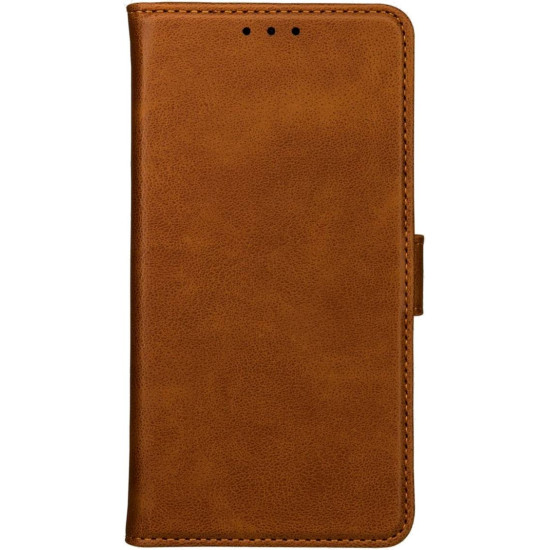 Rosso Element PU Θήκη Πορτοφόλι Samsung Galaxy Note 20 Ultra - Light Brown (8719246252679)