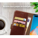 Rosso Element PU Θήκη Πορτοφόλι Huawei P40 Pro - Brown (8719246238703)