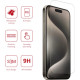 Rosso Tempered Glass - Αντιχαρακτικό Προστατευτικό Γυαλί Οθόνης Apple iPhone 15 Pro Max - Clear (8719246401084)