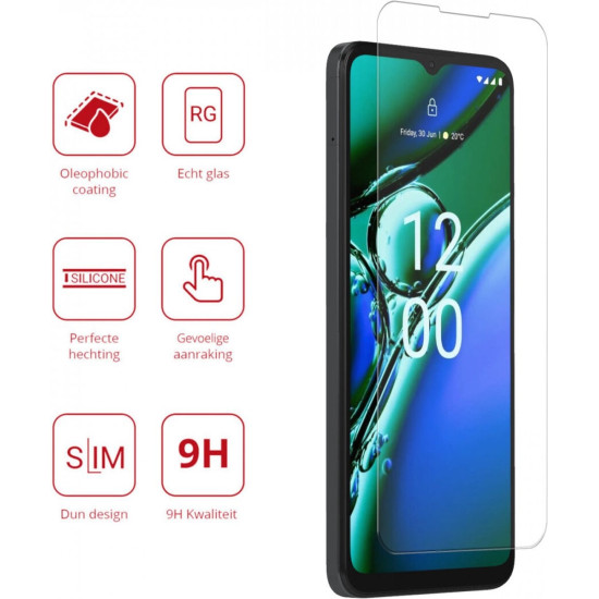 Rosso Tempered Glass - Αντιχαρακτικό Προστατευτικό Γυαλί Οθόνης Nokia G42 - Clear (8719246409271)