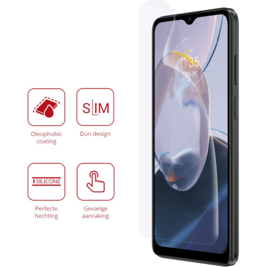 Rosso Ultra Clear Screen Protector - Μεμβράνη Προστασίας Οθόνης - Motorola Moto E22 / E22i - 2 Τεμάχια (8719246376733)