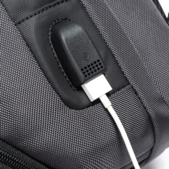 Bange 7086 - Ανδρικό Τσαντάκι Ώμου / Χιαστί Crossbody - 9L - Black