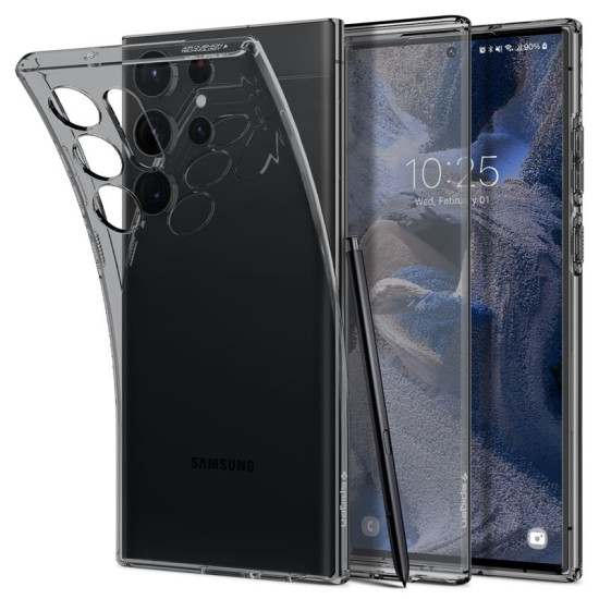 Spigen Liquid Crystal Θήκη Σιλικόνης Samsung Galaxy S23 Ultra - Space Crystal (ACS05611)