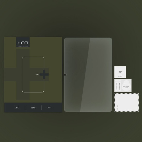 Hofi Premium Pro+ Tempered Glass - Αντιχαρακτικό Προστατευτικό Γυαλί Οθόνης - Samsung Galaxy Tab S9 FE Plus 12.4" X610 / X616B (9319456606287)