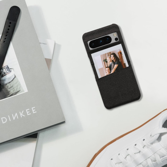 KWmobile Σκληρή Θήκη με Υποδοχές για Κάρτες - Google Pixel 8 Pro - Dark Grey (61884.19)