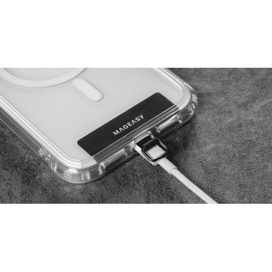SwitchEasy MagEasy Rope Strap & Strap Card 6.0mm - Αποσπώμενο Λουράκι Λαιμού για Θήκες Κινητών iPhone - Army Green (MPHIPH142AN23)