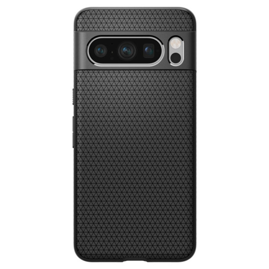 Spigen Θήκη Σιλικόνης Liquid Air - Google Pixel 8 Pro - Matte Black (ACS06311)