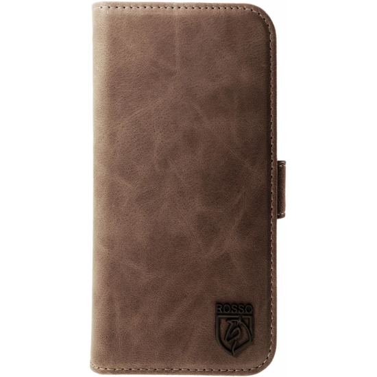 Rosso Elite - MagSafe Δερμάτινη Θήκη / Πορτοφόλι - Apple iPhone 15 Pro Max - Brown (8719246420047)