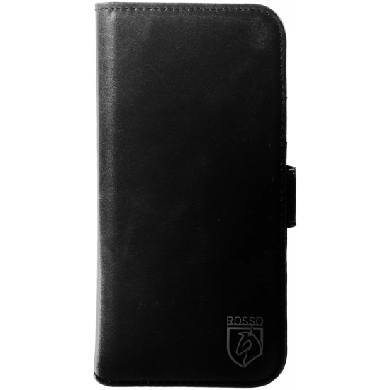 Rosso Elite - MagSafe Δερμάτινη Θήκη / Πορτοφόλι - Samsung Galaxy S23 - Black (8719246420122)