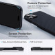 Pitaka MagEZ Case 4 - MagSafe Θήκη Aramid Fiber Body Apple iPhone 15 Plus - 0.95mm - 600D - Black / Grey / Twill (KI1501MA)