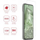 Rosso Tempered Glass - Αντιχαρακτικό Προστατευτικό Γυαλί Οθόνης Google Pixel 8 - Clear (8719246390272)