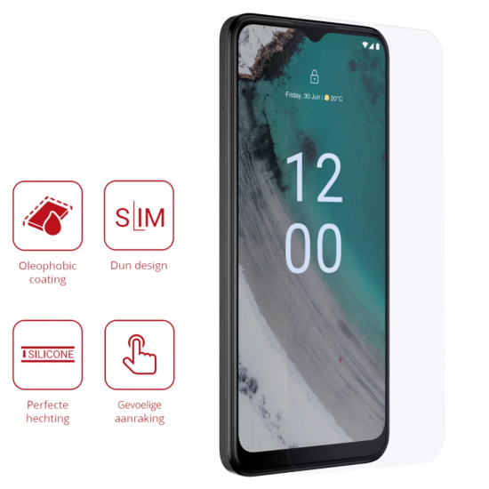 Rosso Ultra Clear Screen Protector - Μεμβράνη Προστασίας Οθόνης - Nokia C32 - 2 Τεμάχια (8719246409349)