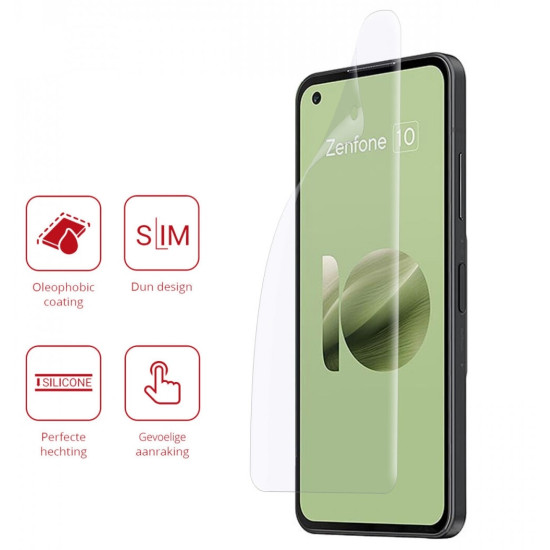 Rosso Ultra Clear Screen Protector - Μεμβράνη Προστασίας Οθόνης - Asus Zenfone 10 - 2 Τεμάχια (8719246409370)