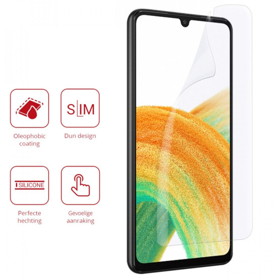 Rosso Ultra Clear Screen Protector - Μεμβράνη Προστασίας Οθόνης - Samsung Galaxy A33 5G - 2 Τεμάχια (8719246344091)