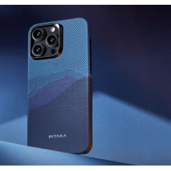 Pitaka StarPeak MagEZ Case 4 - MagSafe Θήκη Aramid Fiber Body Apple iPhone 15 Pro Max - 1.15mm - 1500D - Over The Horizon (KI1502POTH)