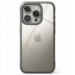 Ringke Fusion Bold - Σκληρή Διάφανη Θήκη με TPU Bumper - Apple iPhone 15 Pro - Gray (8809919307475)