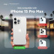 Elago Silicone Case - Premium Θήκη Σιλικόνης Apple iPhone 15 Pro Max - Midnight Green (ES15SC67PRO-MGR)