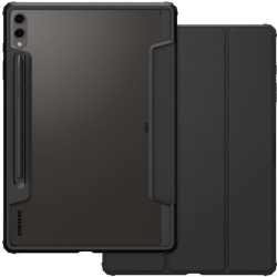 Spigen Ultra Hybrid Pro - Θήκη Samsung Galaxy Tab S10 Plus / S9 Plus 12.4'' X810 / X816B / X826B με Υποδοχή για Γραφίδα - Black (ACS07076)