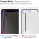 Spigen Rugged Armor Pro - Θήκη Samsung Galaxy Tab S10 Ultra / S9 Ultra / S8 Ultra 14.6'' με Υποδοχή για Γραφίδα - Black (ACS06538)