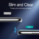 Techsuit Full Camera Tempered Glass - Αντιχαρακτικό Γυαλί Προστασίας για Φακό Κάμερας - Oppo Reno10 Pro - Black (5949419074316)