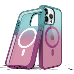 Θήκη iPhone 15 Pro Max Prodigee Safetee Flow + Mag Ανθεκτική Ημιδιάφανη με MagSafe - Space (IPH15P-6.7-FLWM-SPC)