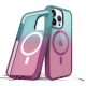 Θήκη iPhone 15 Pro Max Prodigee Safetee Flow + Mag Ανθεκτική Ημιδιάφανη με MagSafe - Space (IPH15P-6.7-FLWM-SPC)
