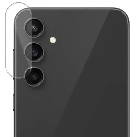Rosso Tempered Glass Camera Lens Protector - Αντιχαρακτικό Προστατευτικό Γυαλί για Φακό Κάμερας Samsung Galaxy S23 FE - Transparent (8719246409486)