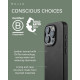 MUJJO Full Leather Case - Δερμάτινη Θήκη MagSafe - Apple iPhone 15 Pro - Black (MUJJO-CL-039-BK)