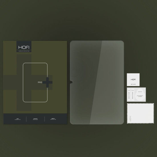 Hofi Premium Pro+ Tempered Glass - Αντιχαρακτικό Προστατευτικό Γυαλί Οθόνης - Samsung Galaxy Tab A9 Plus 11" X210 / X215 / X216 - Clear (9319456607772)
