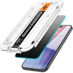Spigen Tempered Glass GLAS.tR EZ Fit HD Privacy - Αντιχαρακτικό Γυαλί Προστασίας Απορρήτου Οθόνης - Apple iPhone 15 Pro Max (AGL07118)