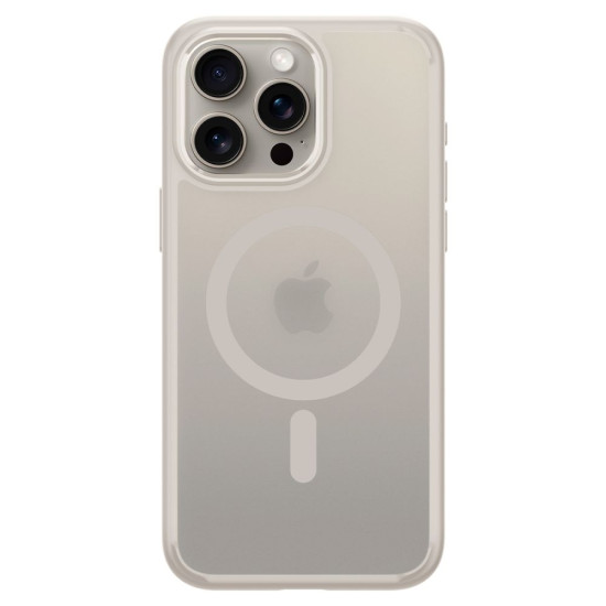 Spigen Ultra Hybrid MagFit - Θήκη MagSafe Apple iPhone 15 Pro - Frost Natural Titanium (ACS07215)