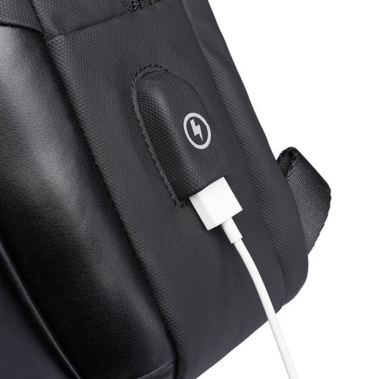 Bange 77112 - Ανδρικό Τσαντάκι Ώμου / Χιαστί Crossbody - 7.4L - Black