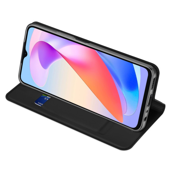 Duxducis SkinPro Θήκη Πορτοφόλι Honor X6a - Black (6934913023501)