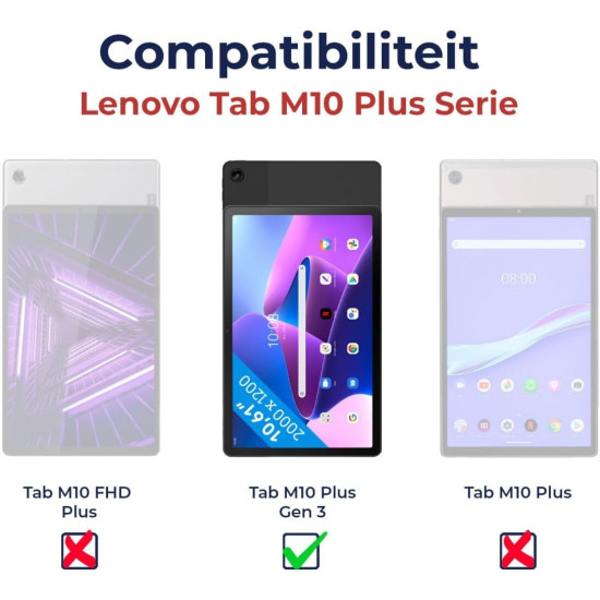 HappyCase Ανθεκτική Θήκη για Παιδιά - Lenovo Tab M10 Plus 3rd Gen 10.6" - Green (8719246391194)