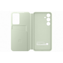 Θήκη Flip με Ενεργό Πορτάκι - Samsung Galaxy S24 Plus - Official Samsung Smart View Wallet Case - Light Green (EF-ZS926CGEGWW)