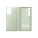 Θήκη Flip με Ενεργό Πορτάκι - Samsung Galaxy S24 Ultra - Official Samsung Smart View Wallet Case - Light Green (EF-ZS928CGEGWW)