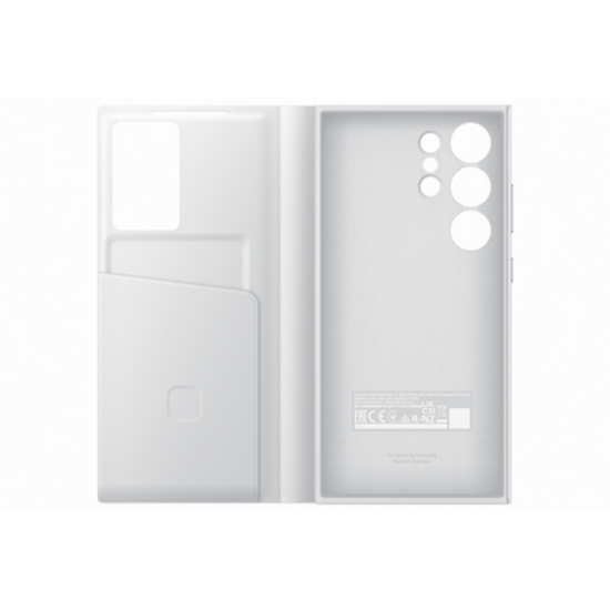 Θήκη Flip με Ενεργό Πορτάκι - Samsung Galaxy S24 Ultra - Official Samsung Smart View Wallet Case - White (EF-ZS928CWEGWW)