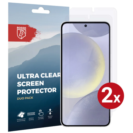 Μεμβράνη Προστασίας Οθόνης - Samsung Galaxy S24 - Rosso Ultra Clear Screen Protector - 2 Τεμάχια (8719246436833)