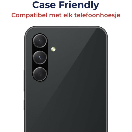 Rosso Camera Lens Protector - Προστατευτικό Κάλυμμα Κάμερας - Samsung Galaxy A54 - Black (8719246381843)