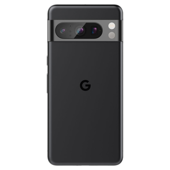 Spigen GLAS.tR EZ Fit OPTIK Lens Protector - Αντιχαρακτικό Προστατευτικό Γυαλί για Φακό Κάμερας Google Pixel 8 Pro - 2 Τεμάχια - Crystal Clear (AGL07394)