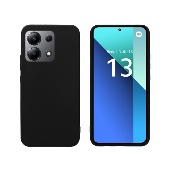 Θήκη Σιλικόνης - Xiaomi Redmi Note 13 4G - Vivid Silicone Case - Black (VIMAT349BK)